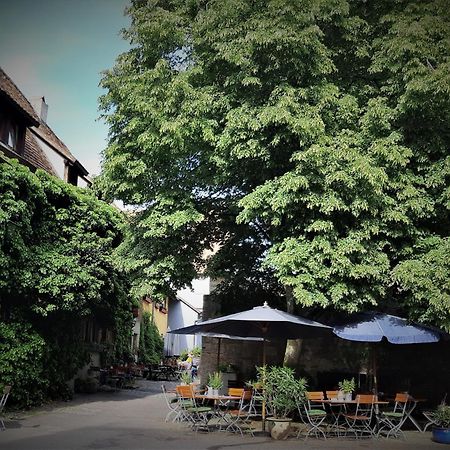 Hotel Altfraenkische Weinstube Rothenburg ob der Tauber Exterior foto